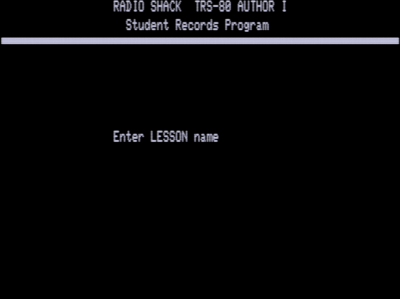 Screen shot